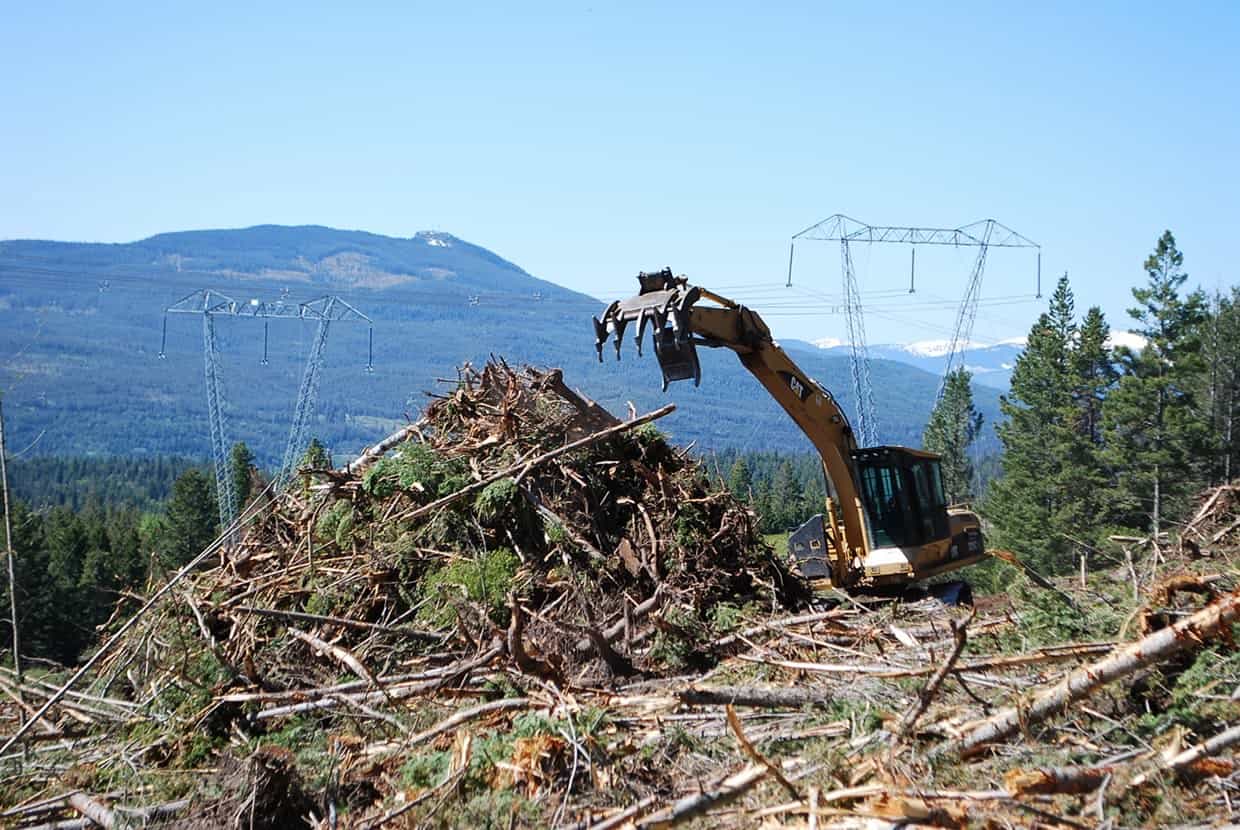 Right of Way & Land Clearing Sanders Contracting Inc.