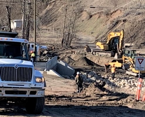 Beaton Creek Road Construction